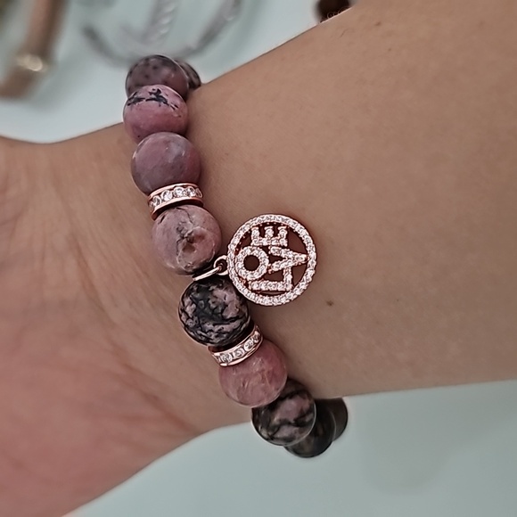 Soul Journey Stretch Bead Bracelet - Picture 2 of 3